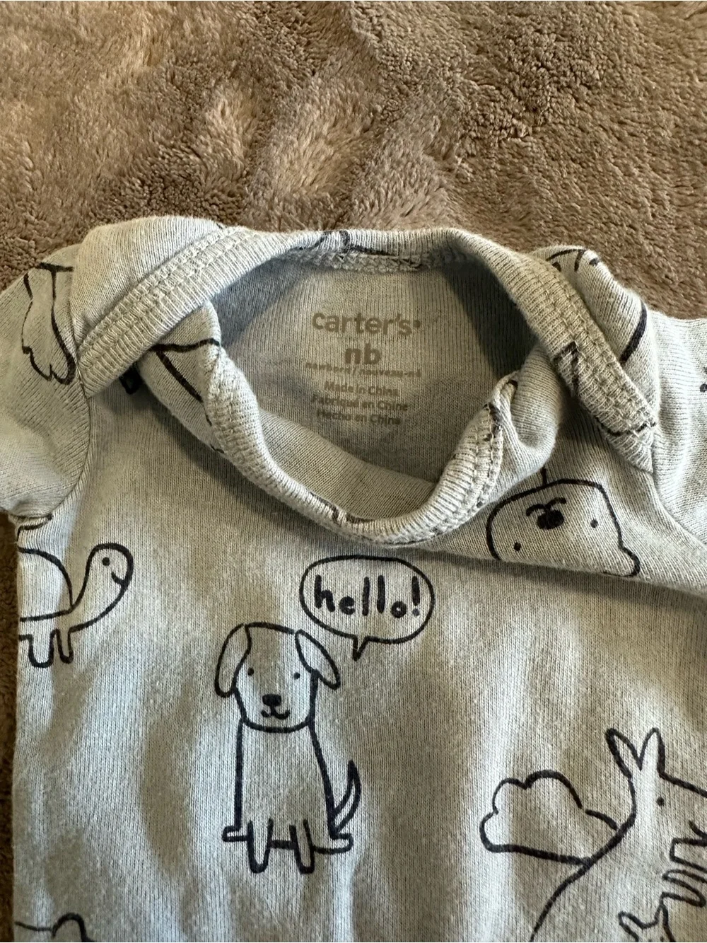 Carters light blue